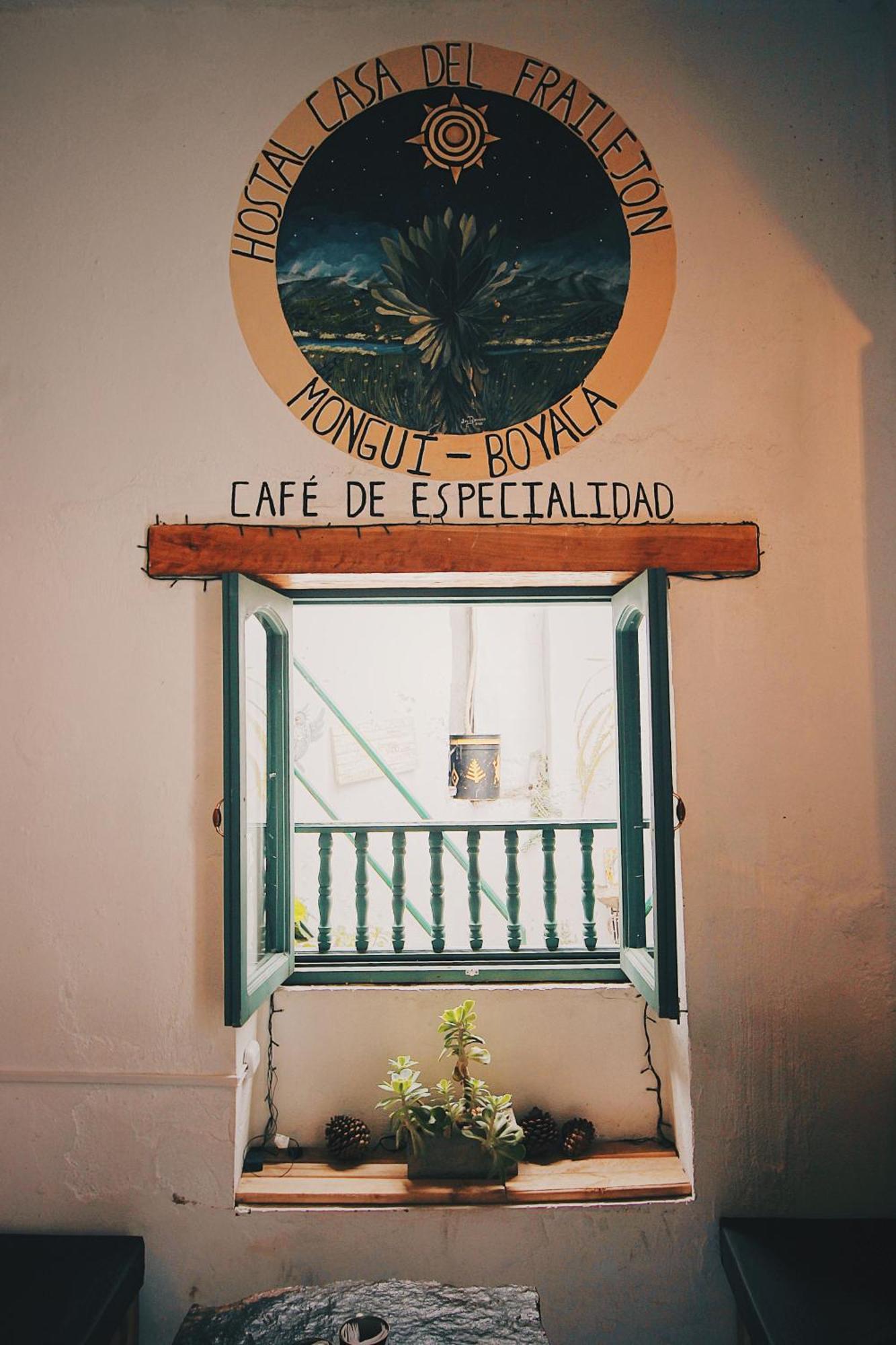 Hotel hostal casa del frailejon Monguí Exterior foto